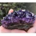 SEMI GEODE AMETHYST Hedgehog CM.8 x 5,5 x 3,8 URUGUAY VERY HIGH QUALITY MINERALS-5