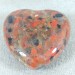 HEART in RED Brecciated JASPER Love Crystal Healing Minerals Gift Idea Chakra-2
