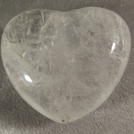 CUORE Quarzo Ialino GRANDE Minerale Cristalloterapia Massaggio AMORE Feng Shui-2