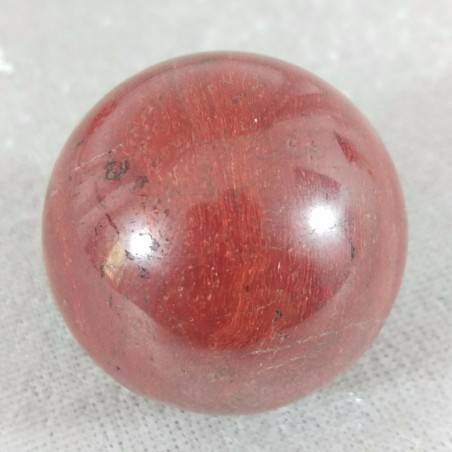 Sphere in Red Jasper Crystal Healing Massage MINERALS Crystals Specimen-3