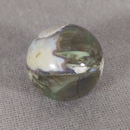 Sphere in Fossil Petrified Wood Rare Crystal Healing Massage MINERALS Crystals Chakra-3