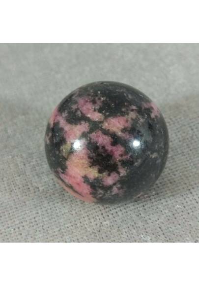 Sphere in Rodonite Crystal Healing Massage MINERALS Crystals Chakra Feng Shui-1