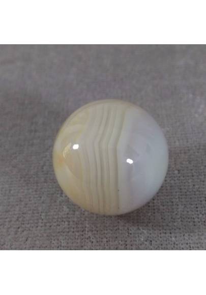 Sfera in AGATA Panna Cristalloterapia Massaggio Minerali Cristalli Chakra Regalo-1