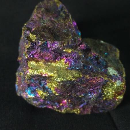 Wonderful PEACOCK ORE CHALCOPYRITE Pyrite Copper Sulfur MINERALS Crystal Healing-3
