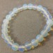 Bracelet in Spherical Beads of OPALITE Quartz 8mm Unisex Jewel MINERALS Zen-2