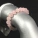 Braccialetto in Quarzo Rosa Bracciale a Sfere 9mm Unisex Gioiello Minerali Zen-1
