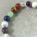 7 Chakra - Seven Chakra Bracelet Carnelian Rose Quartz Red Jasper Spherical Beads-4
