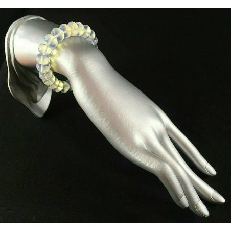 OPALITE Quartz Spherical Bracelet UNISEX MINERALS Crystal Healing-2