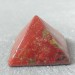 Piramide in Diaspro Rosso ARTIGIANALE Punta Cristalloterapia Minerali Chakra A++-3