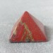 Piramide in Diaspro Rosso ARTIGIANALE Punta Cristalloterapia Minerali Chakra A++-4