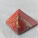 Piramide in Diaspro Rosso ARTIGIANALE Punta Cristalloterapia Minerali Chakra A++-5