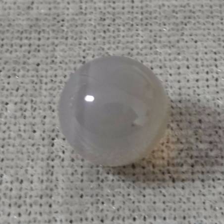 Mini Sphere in Agate Chalcedony Ball Crystal Healing MINERALS Crystal Stone-4