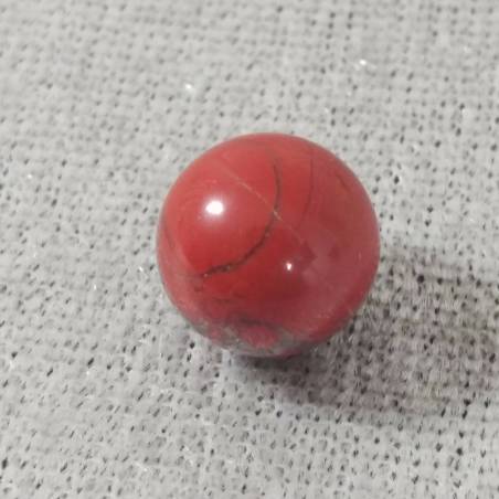 Mini Sphere in Red Jasper Ball Crystal Healing MINERALS Crystal Stone A+-3