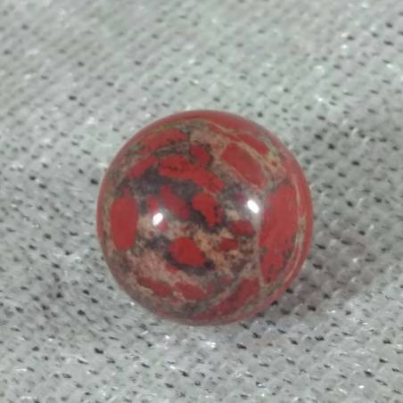 Mini Sphere in Red Jasper Ball Crystal Healing MINERALS Crystal Stone A+-6
