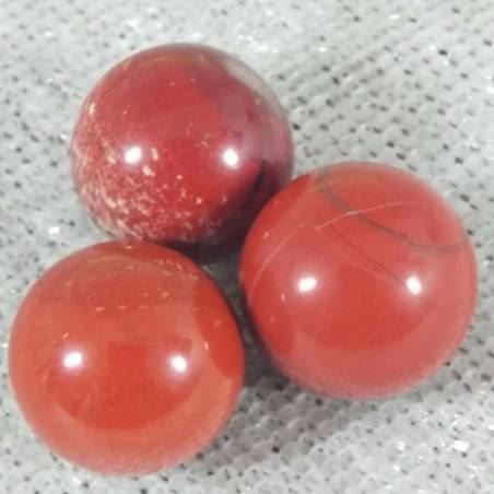 Mini Sphere in Red Jasper Ball Crystal Healing MINERALS Crystal Stone A+-7