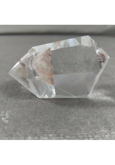 Double Terminated Clear QUARTZ Crystal Polished Point Pure Laser Crystal-1