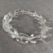 BRACELET dans Dégringolé de Quartz Hyalin PUR Bracelet Femme Minéraux Chakra-1