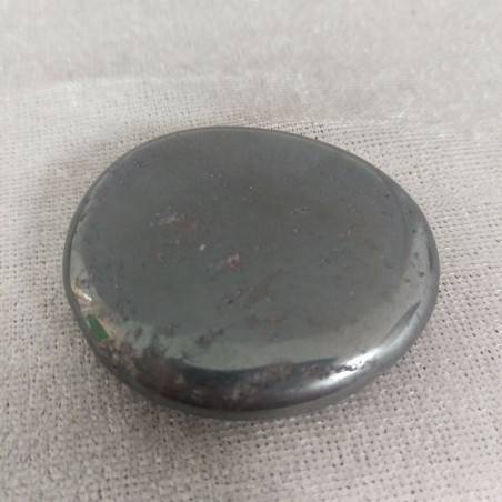 Piastra In Ematite Lucida GRANDE Saponetta Minerali Cristalli Reiki-3