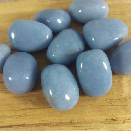 Tumbled Angelite Crystal BIG MINERALS Crystal Healing [ Tumbled Angelite BIG ]-1