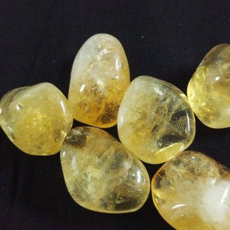 Quarzo CITRINO Burattato Autentico Qualità A+ Collezione Minerali Cristalli RARI-3