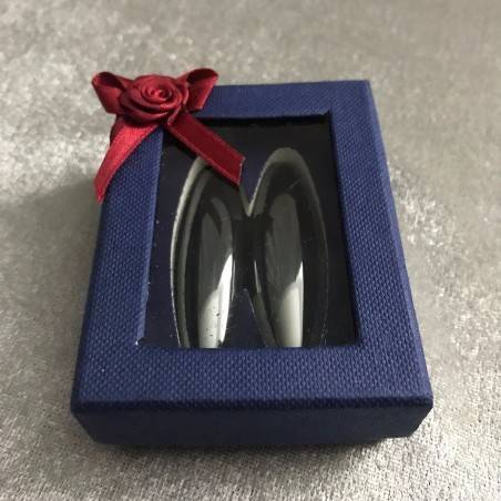 PROFESSIONAL Massage Stone Magnetic Hematite + Scatola Chakra Crystal Healing-1