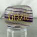 Palmstone of THANKS in Fluorite Gift Idea Crystal Healing Plate Chakra-1