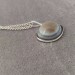 Ciondolo in Agata OCCHIO di BUDDHA Chiaro Collana Cristalloterapia Chakra Reiki-4