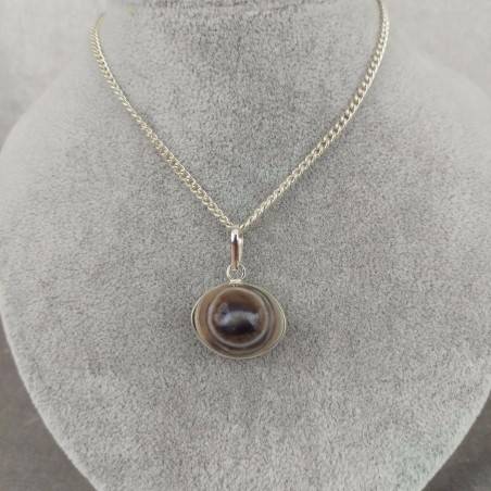 Buddha Eye’s Pendant Clear AGATE Necklace Crystal Healing Chakra Reiki-5