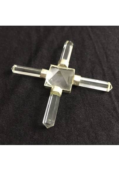 Clean Energy Generator in Hyaline Quartz PYRAMID Chakra Crystal Healing MINERALS-1