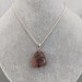 Chiastolite Pendant Sterling Silver 925 Necklace Charm Crystal Healing Jewel Zen-2