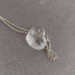 HYALINE Quartz Heart Pendant Sterling Silver 925 Necklace Chain Rock CRYSTAL-4