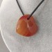 Necklace Heart in CARNELIAN Tumbled Stone Necklace MINERALS Crystals Reiki Gift Idea-2