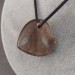 Pendentif Cuor de Quartz Fumé Cœur Fume Collier Minéraux Dégringolé Cadeau Reiki-1