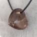 Pendentif Cuor de Quartz Fumé Cœur Fume Collier Minéraux Dégringolé Cadeau Reiki-4
