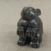 Rabbit in Hematite Home Animals Crystal Healing MINERALS Polished Reiki Aura-2