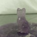 Cat in AMETHYST Home Animals Crystal Healing MINERALS Polished Reiki Chakra-1