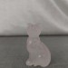 Rose Quartz Cat Home Animals Crystal Healing MINERALS Polished Reiki Zen-5