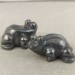 Frog in Hematite Animals Feng Shui Wicca Chakra Buddha Lucky Stone Gift Idea-2