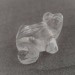 Frog in Hyaline Quartz o Rock CRYSTAL Animals Chakra Buddha MINERALS-4