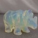 Rhinoceros in Opale Handmade Animals Stone Chakra Buddha Feng Shui Reiki-2