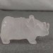 Rhinoceros in Rose Quartz Polished Animals Stone Chakra Buddha Feng Shui A+-2