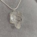 Turtle Pendant in Hyaline Quartz Rock CRYSTAL Necklace Gift Idea Charm-2