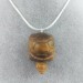 Turtle Pendant in TIGER'S EYE Necklace Crystal Healing Jewels Chakra-1