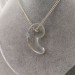 Pendant "Yin Yang" in PURE Hyaline Quartz ROCK CRYSTAL Necklace Jewel Charm-3