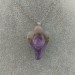 Dogtooth Amethyst Pendant Angel- PISCES TAURUS ARIES MINERALS Crystal Healing-1